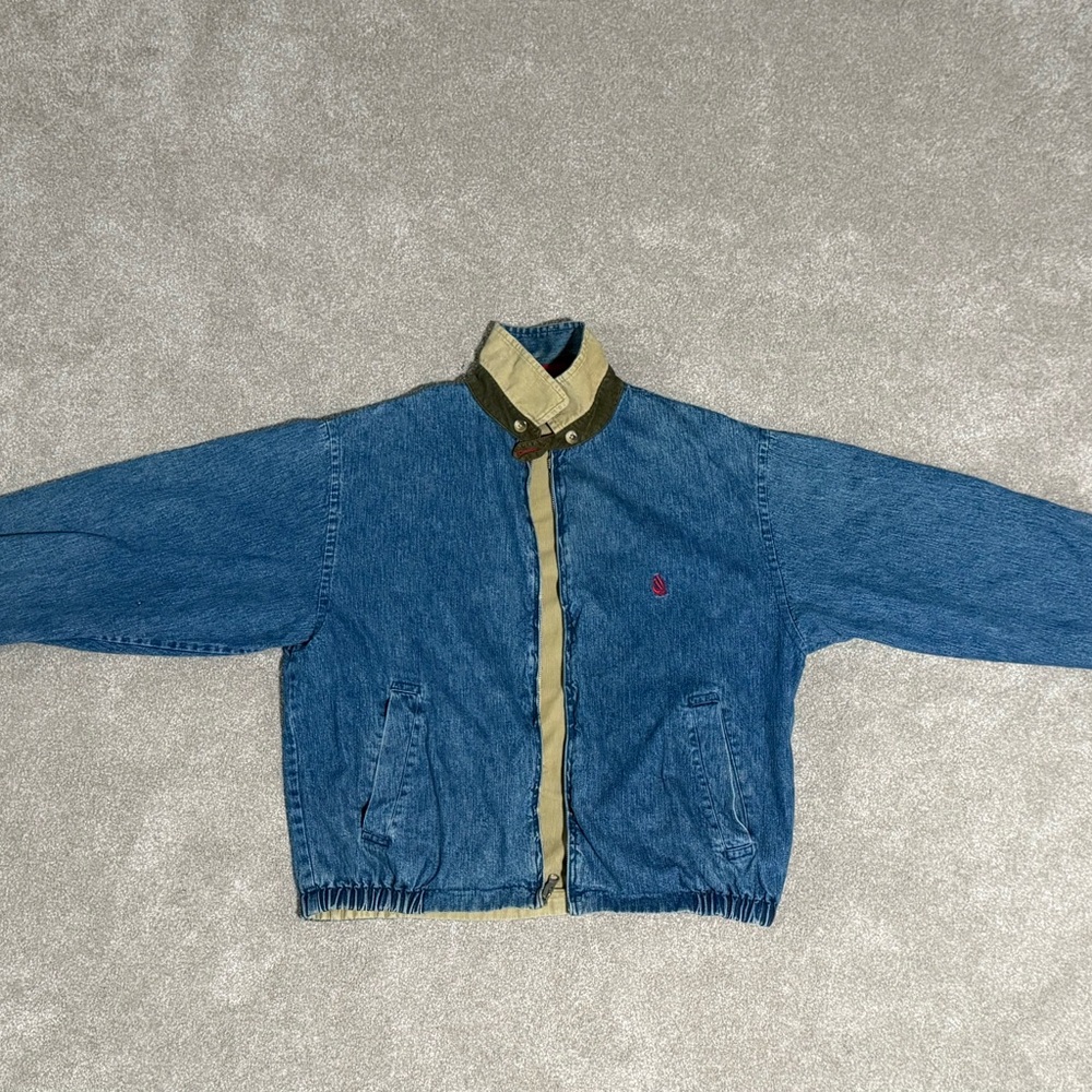 Vintage Nautica Reversible Denim/Corduroy Jacket - M